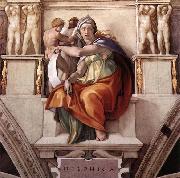 The Delphic Sibyl, Michelangelo Buonarroti